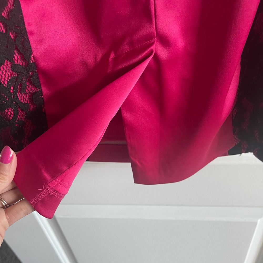 Pink Satin Dress - Picture 5 of 6